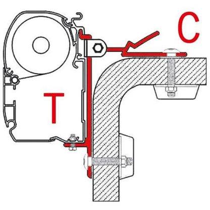 Fiamma F45 (F45) Adapter C