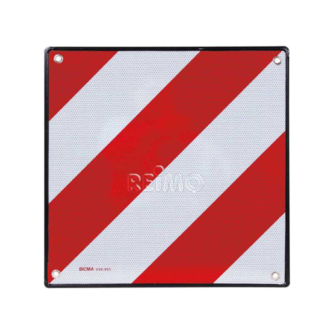 Motorhome Bike Rack Warning Board Aluminium - B Grade