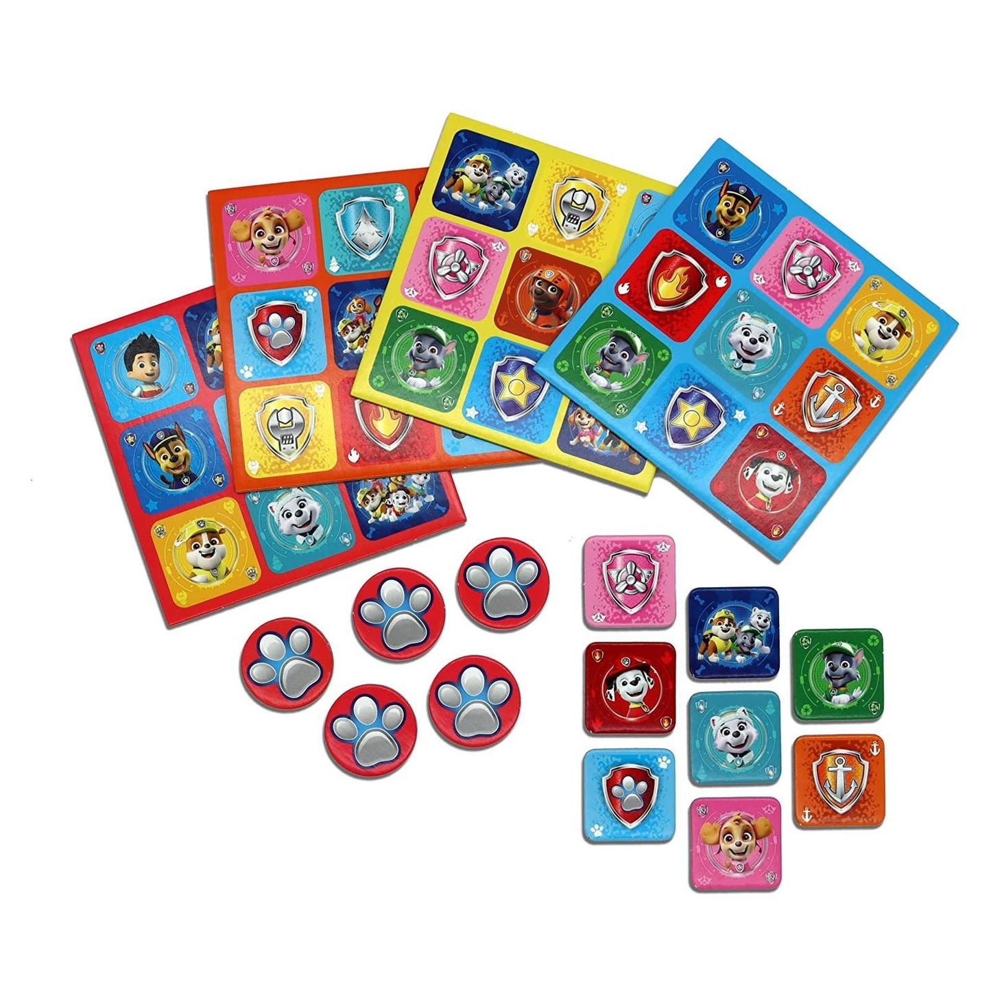 Paw Patrol Shuffle Bingo