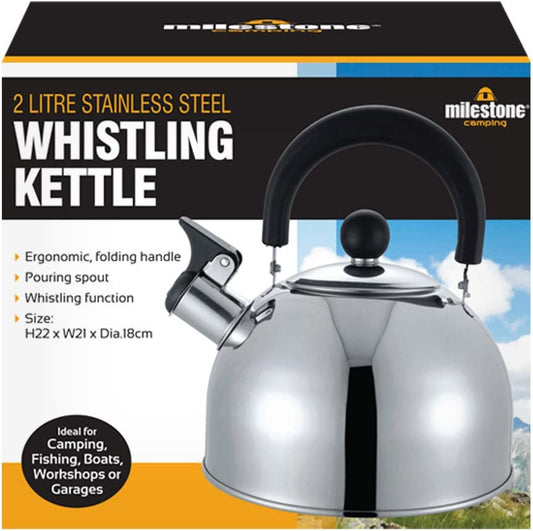 Milestone Stainless Camping Kettle