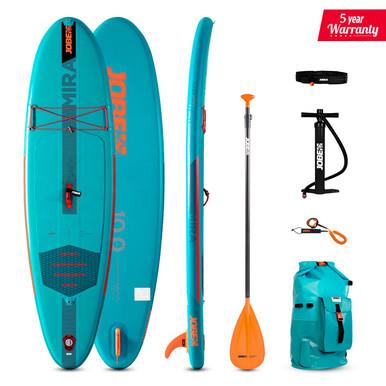 Jobe Mira 10.0 Inflatable Paddle Board Package