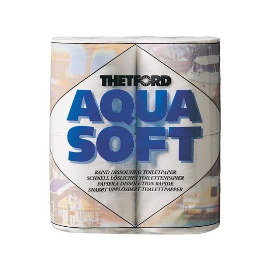 Thetford Aqua Soft Toilet Paper 4 Rolls