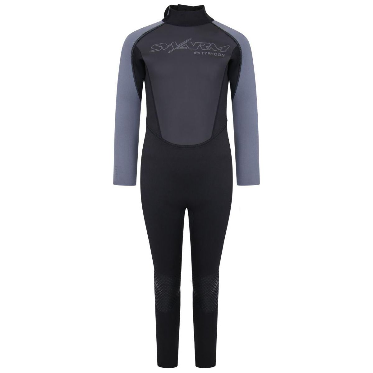 Typhoon Swarm3 Youth Wetsuit One Piece Black Graphite