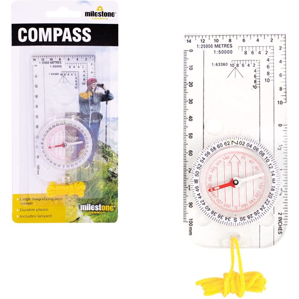 Milestone Magnifying Glass + Compass