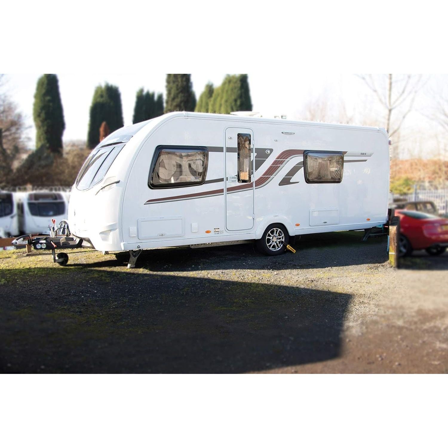 Stronghold Caravan Alloy Wheel Clamp