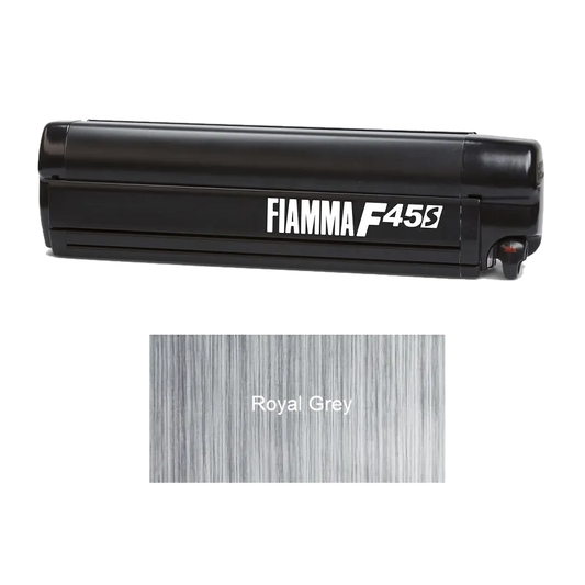 Fiamma F45S 375 Royal Grey - Black Case