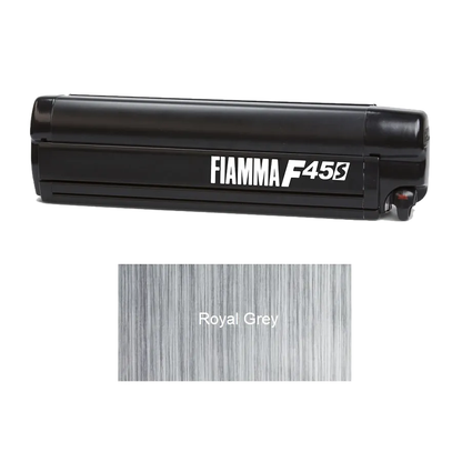 Fiamma F45S 375 Royal Grey - Black Case