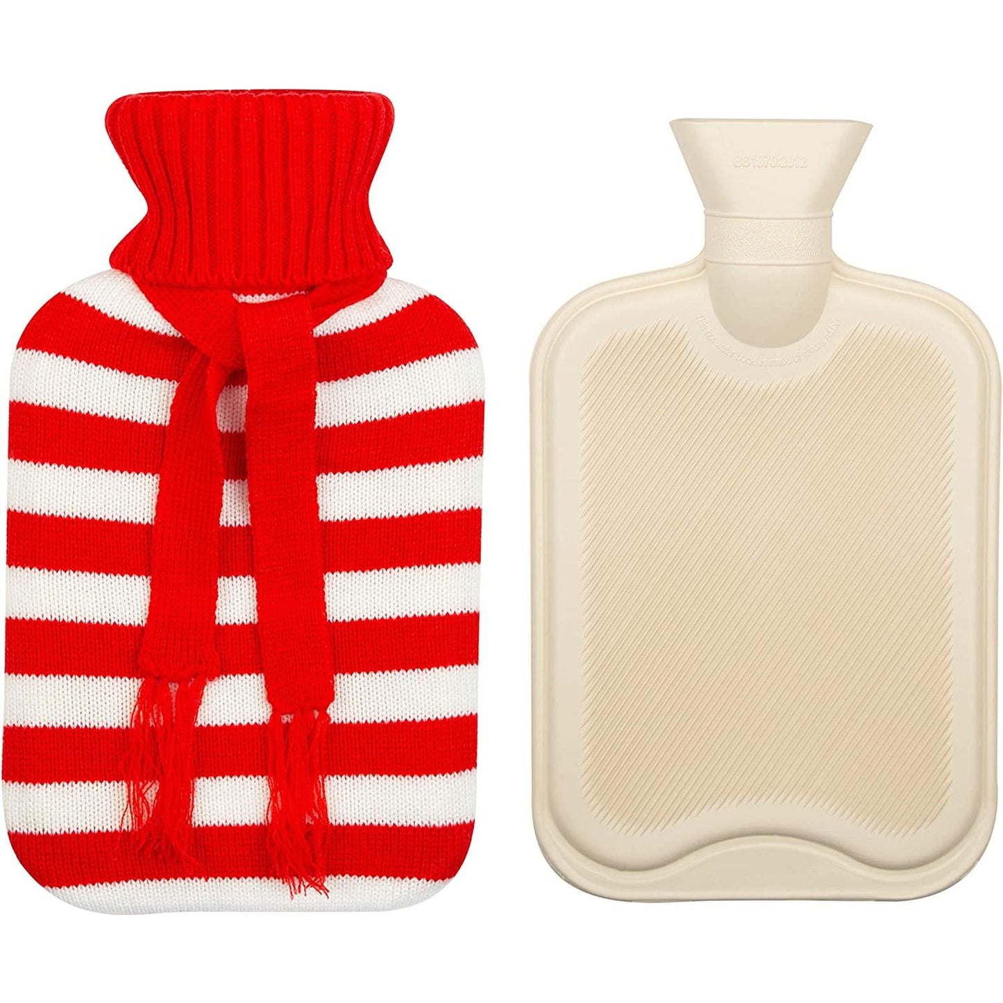 Striped Hot Water Bottle