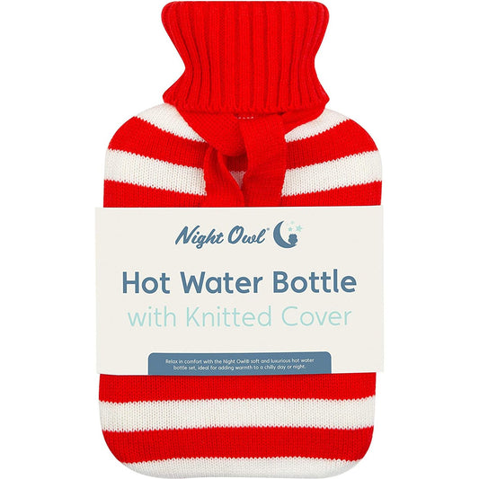 Striped Hot Water Bottle