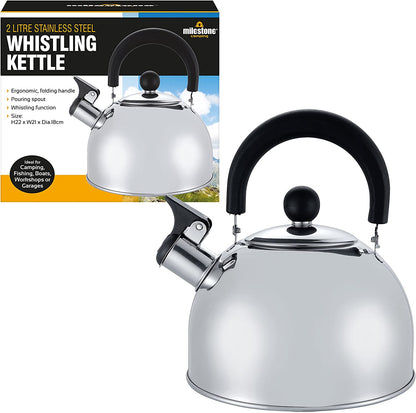 Milestone Stainless Camping Kettle
