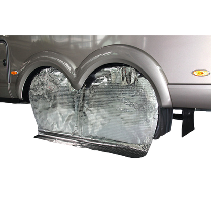 Reflective Motorhome Wheel Cover