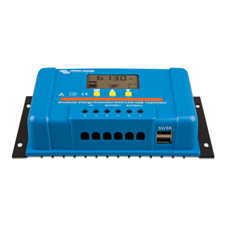 Victron BlueSolar PWM DUO-LCD & USB 12/24V-20A