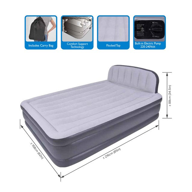 Deluxe Airbed with Headboard