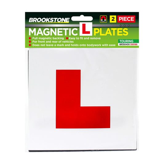 Brookstone Magnetic L Plate - 2 pack