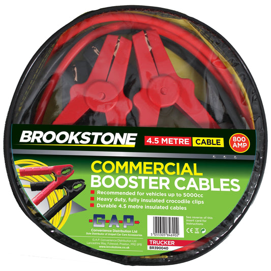 Brookstone Commercial Booster Cable 800AMP