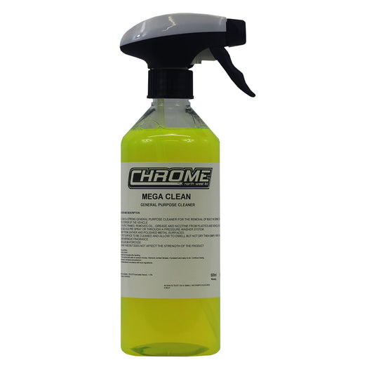 Chrome Mega Clean Interior Exterior Grime Removal 500ml Hand Spray