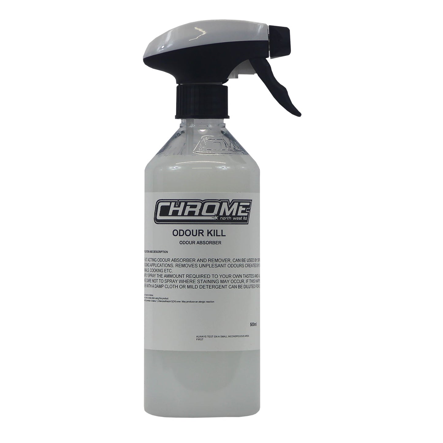 Chrome Odour Kill Mask Unpleasant Odours 500ml Hand Spray