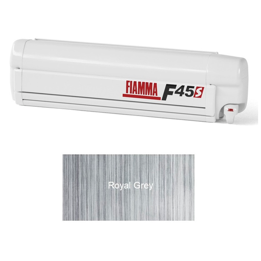 Fiamma F45S 260 Royal Grey - White Case