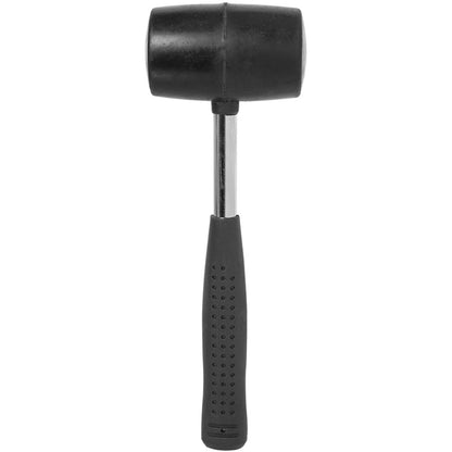 Milestone Camping 12oz Rubber Mallet Steel Handle