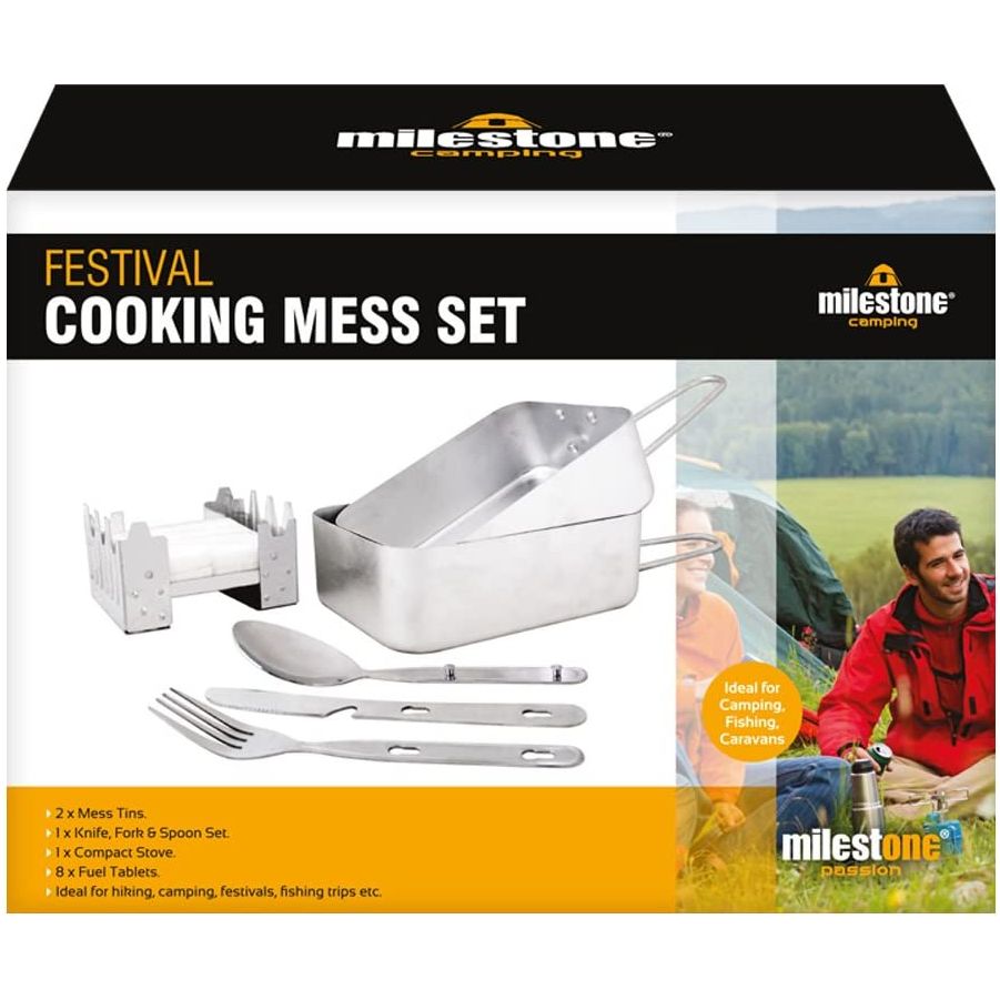 Milestone Camping Festival Cooking Mess Set