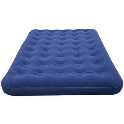 Milestone Camping Flocked Double Air Bed