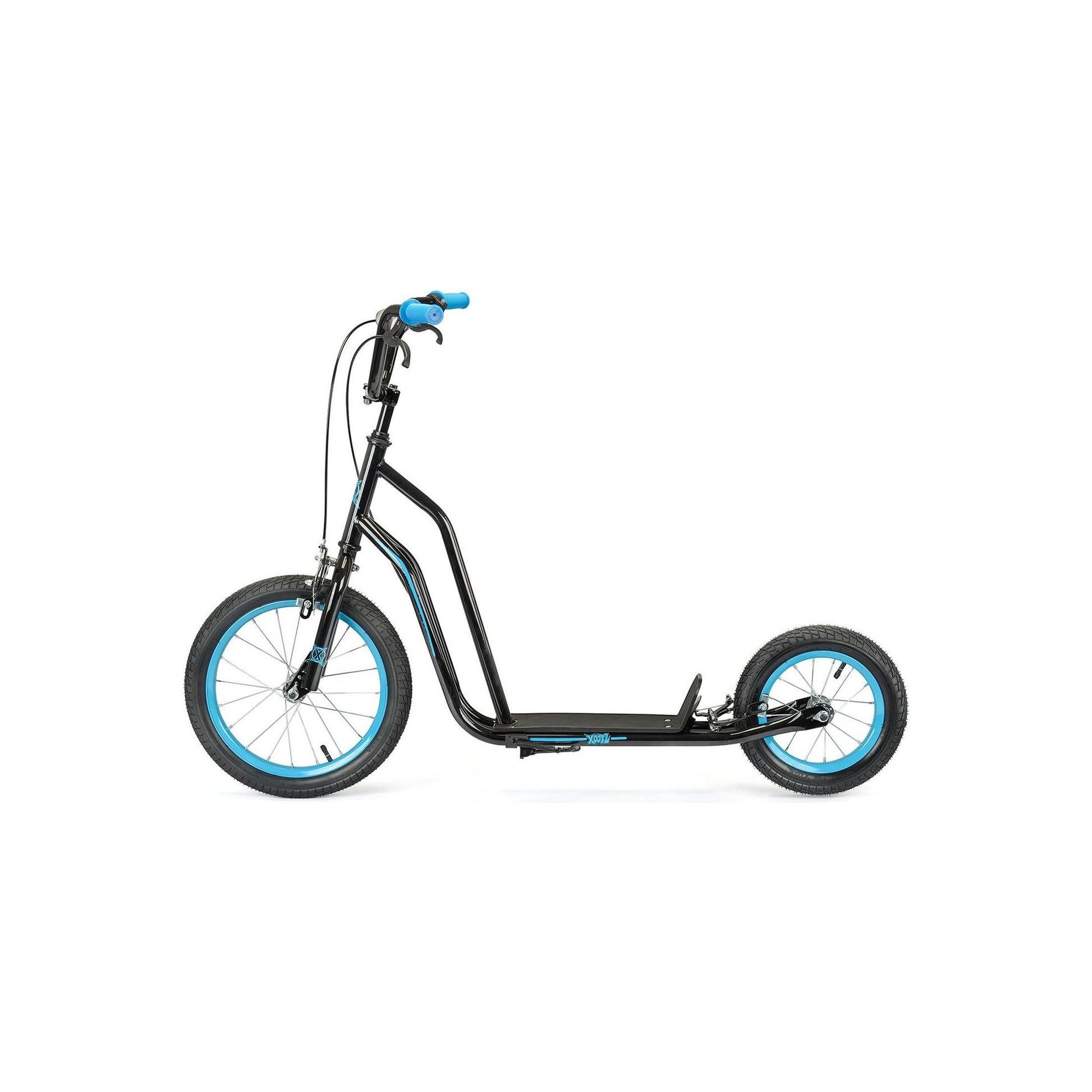Big Wheel BMX Xootz Blue Push Scooter Kids Beginner Ride On
