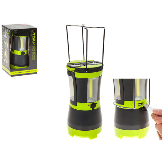 STORMFORCE RECHARGEABLE COB LANTERN & LED TORCHES