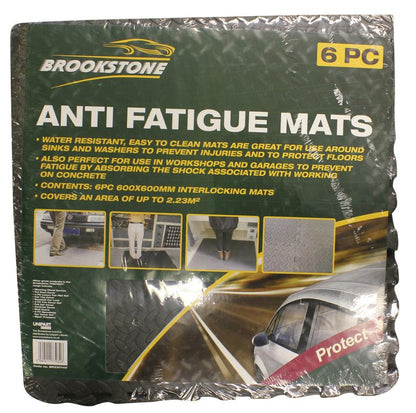 Interlocking Floor Mats 6PC - Brookstone