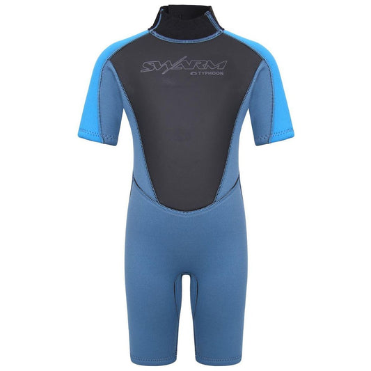 Typhoon Swarm Infant Shorty Wetsuit Steel Blue Black