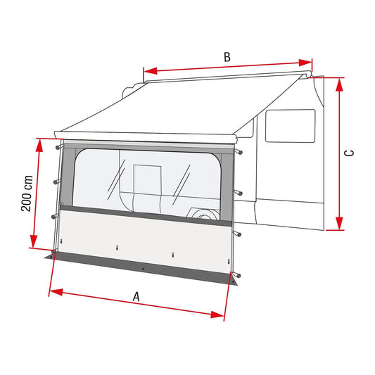 Fiamma Blocker Pro 425 F45s, F45l, F70, F80s, F65L, F80L & Caravanstore XL