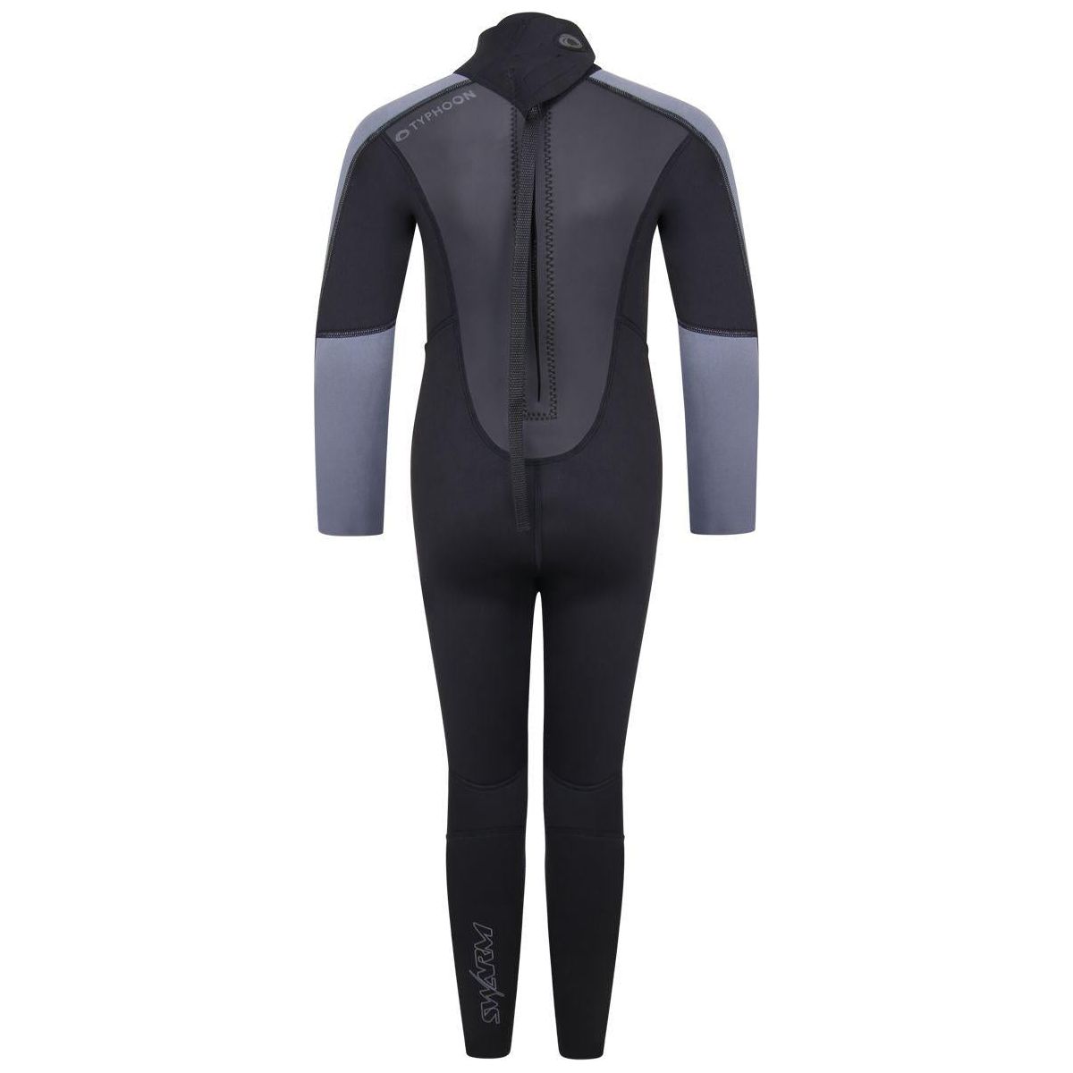 Typhoon Swarm3 Youth Wetsuit One Piece Black Graphite