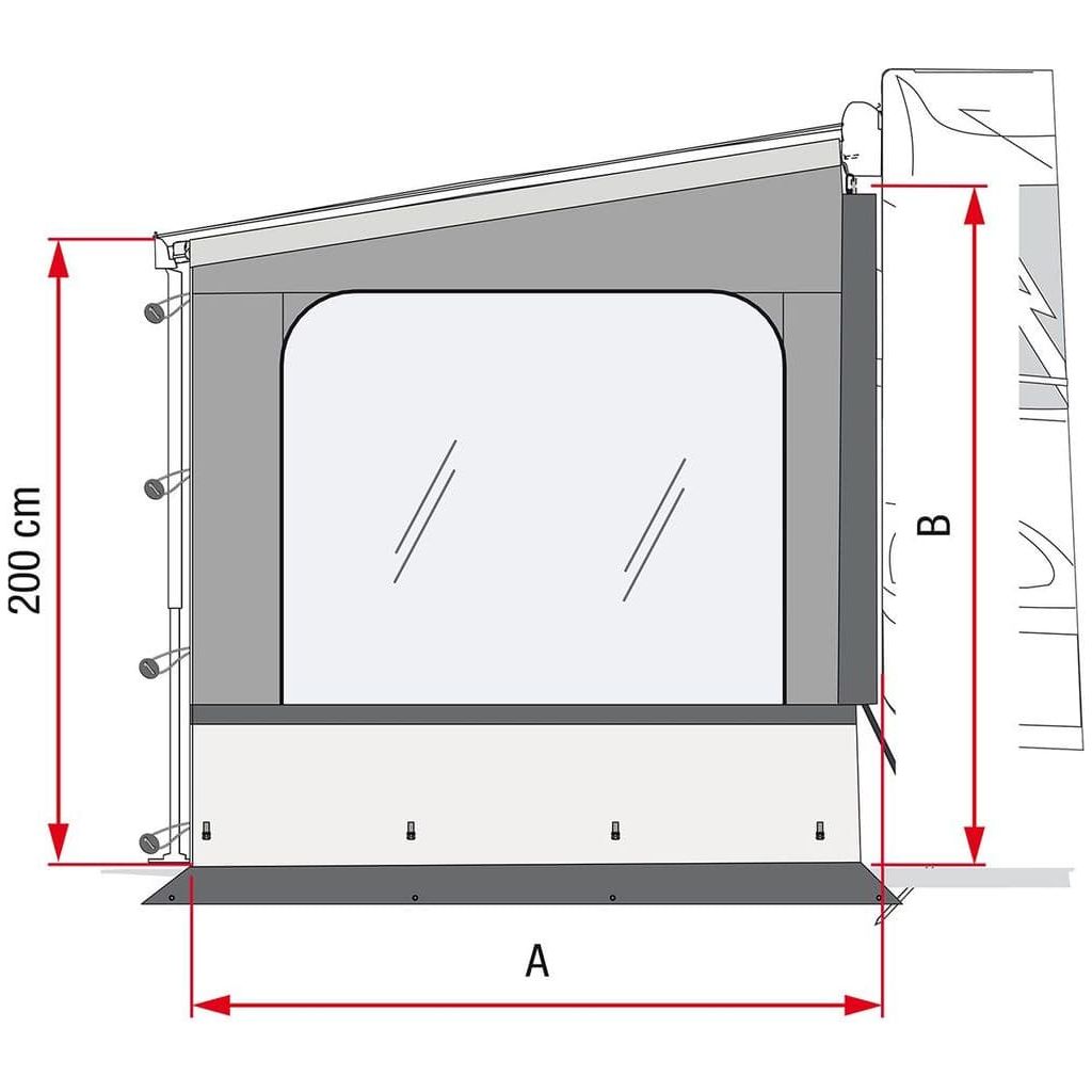 Fiamma Side W Pro Blocker F35 VAN