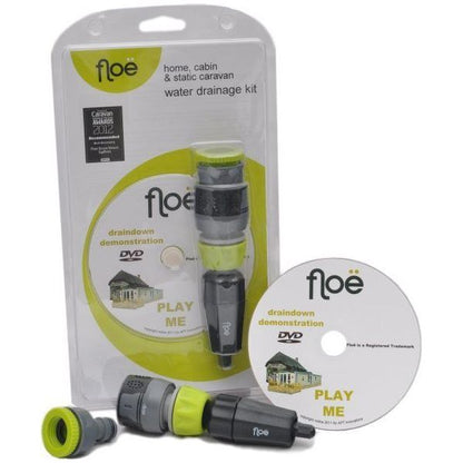 Floe Draindown Water Drainage Kit for Caravans, Motorhomes, Statics and Boats