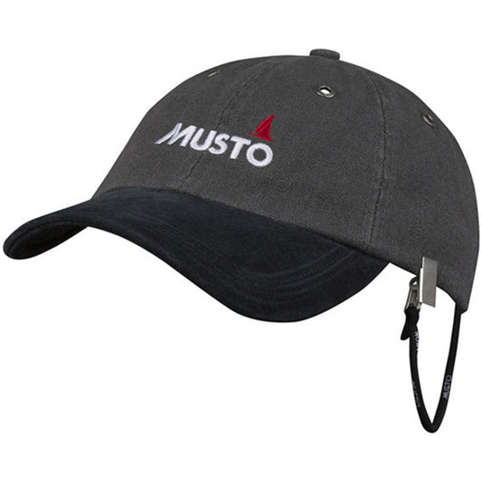 Musto Evo Original Crew Cap Dark Gray