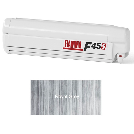 Fiamma F45S 425 Royal Blue - White Case