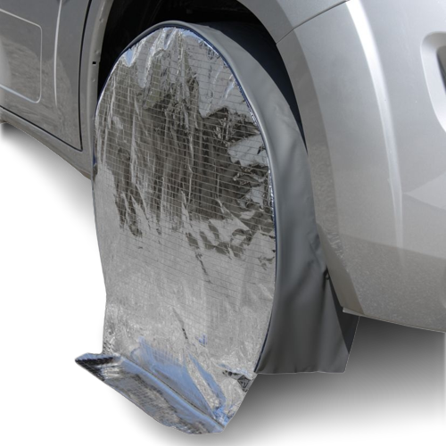 Reflective Motorhome Wheel Cover